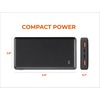 Monoprice Obsidian Speed Plus Ultra Compact USB Power Bank_ Black_ 15_000mAh_ 3- 39069